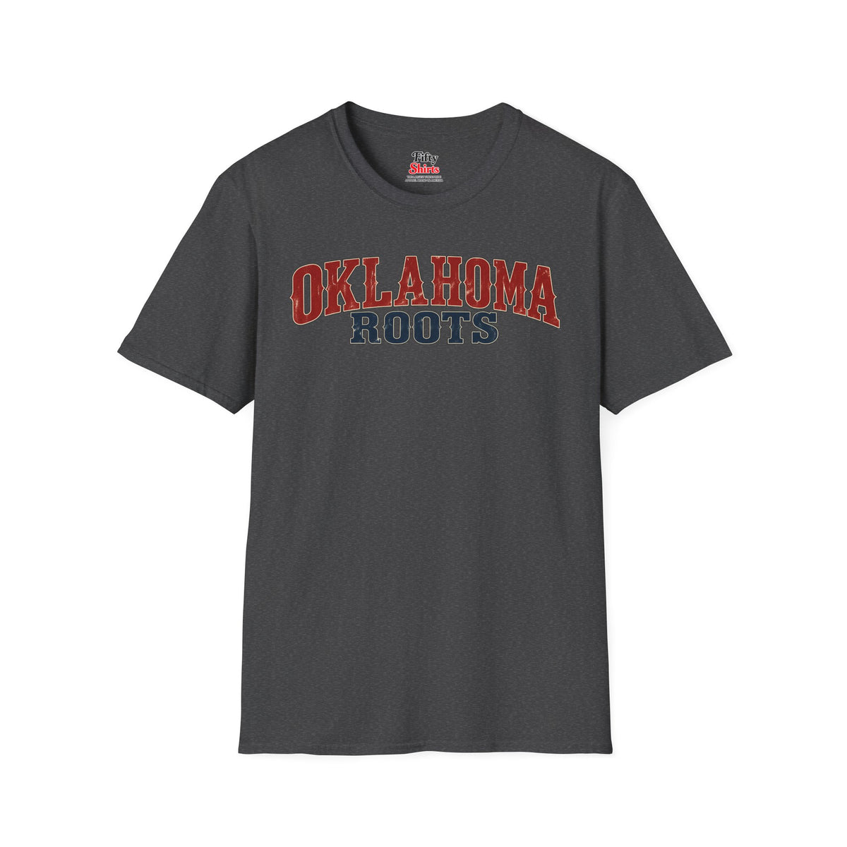 Oklahoma Roots Unisex Softstyle T Shirt State Name Graphic Tee