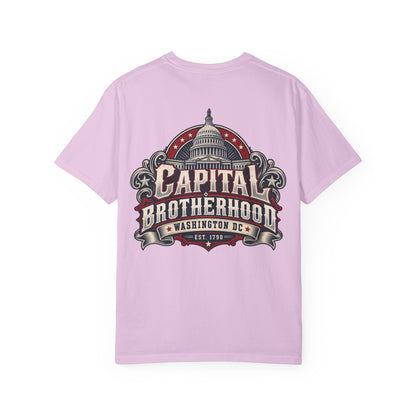 Washington DC Capital Brotherhood Unisex Comfort Color 1717 Streetwear Graphic Tee
