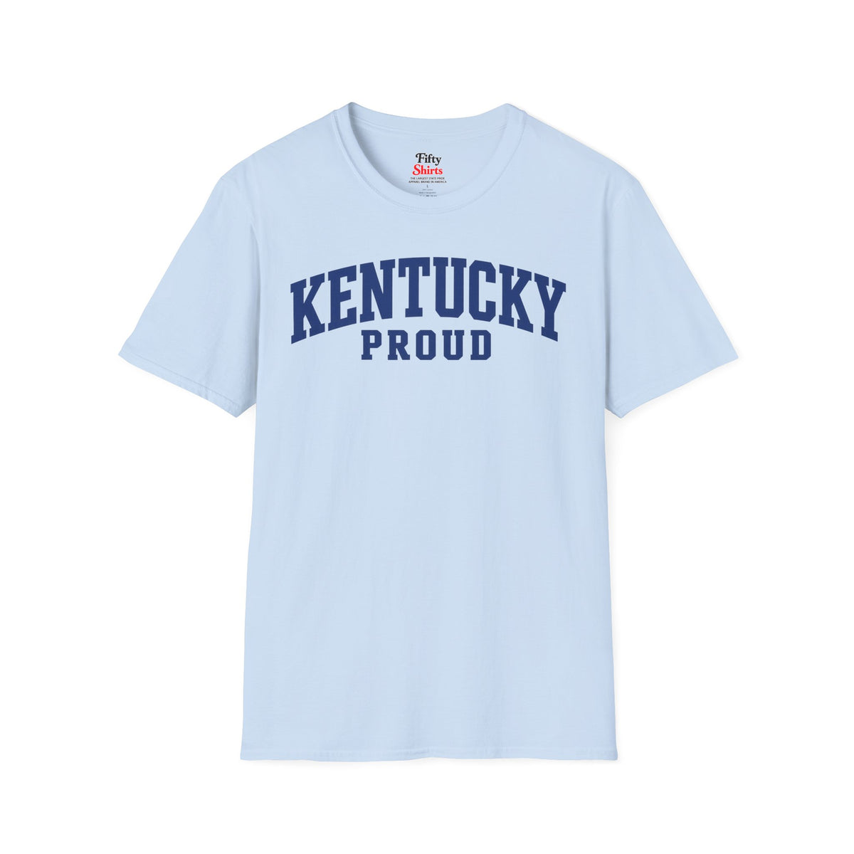 Kentucky Proud Unisex Softstyle T Shirt State Name Graphic Tee