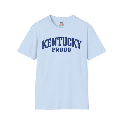 Kentucky Proud Unisex Softstyle T Shirt State Name Graphic Tee