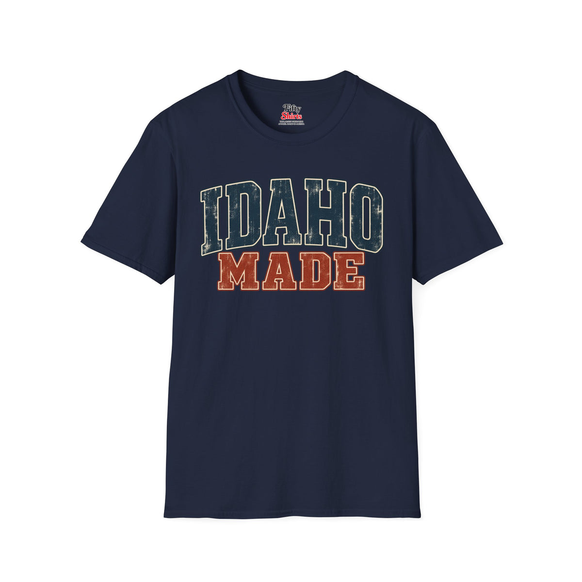 Idaho Made Unisex Softstyle T Shirt State Name Graphic Tee