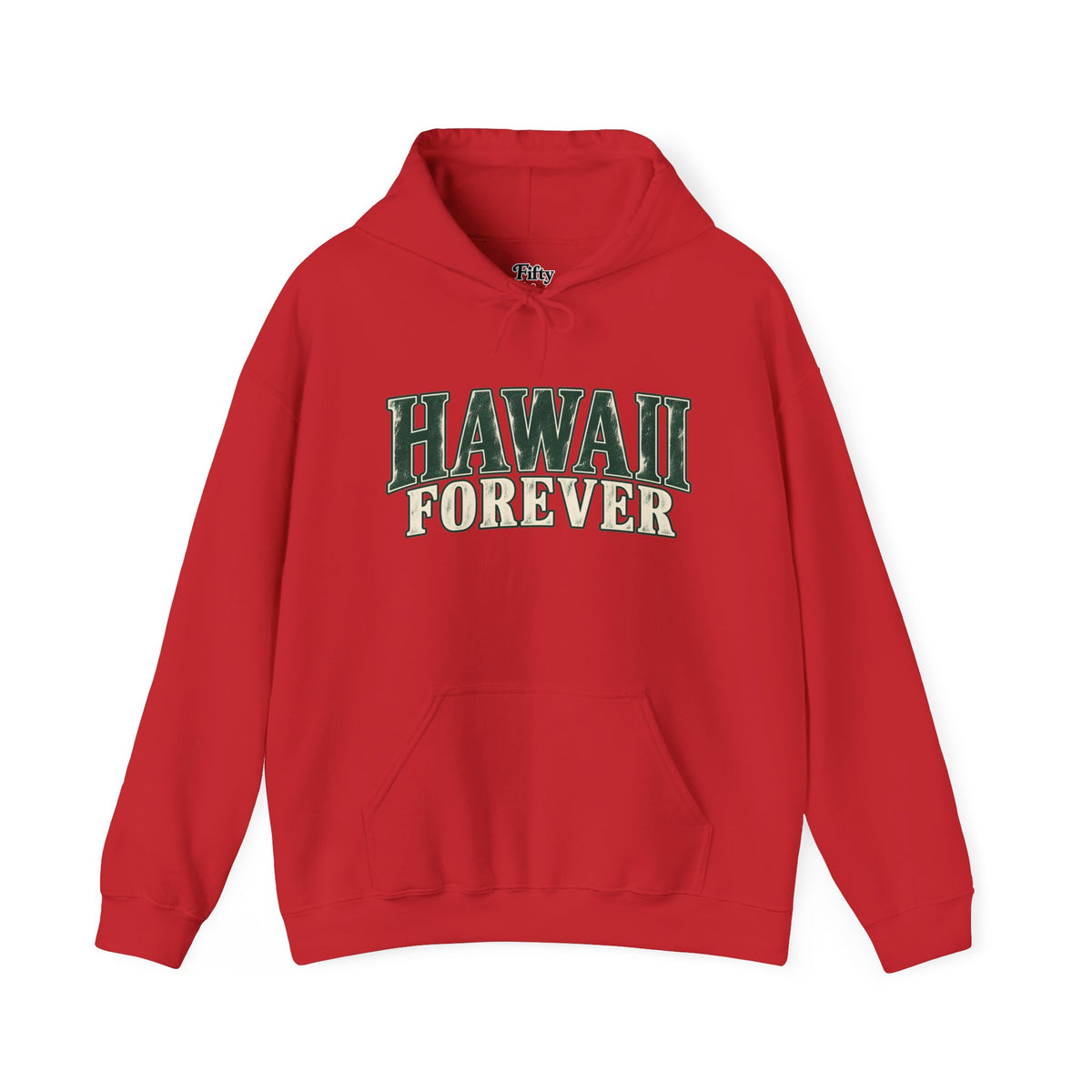 Hawaii Forever Unisex Hoodie State Name Graphic