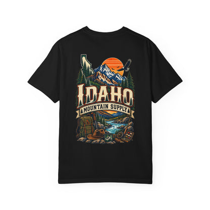 Idaho Mountain Supply Unisex Comfort Color 1717 Streetwear Graphic Tee