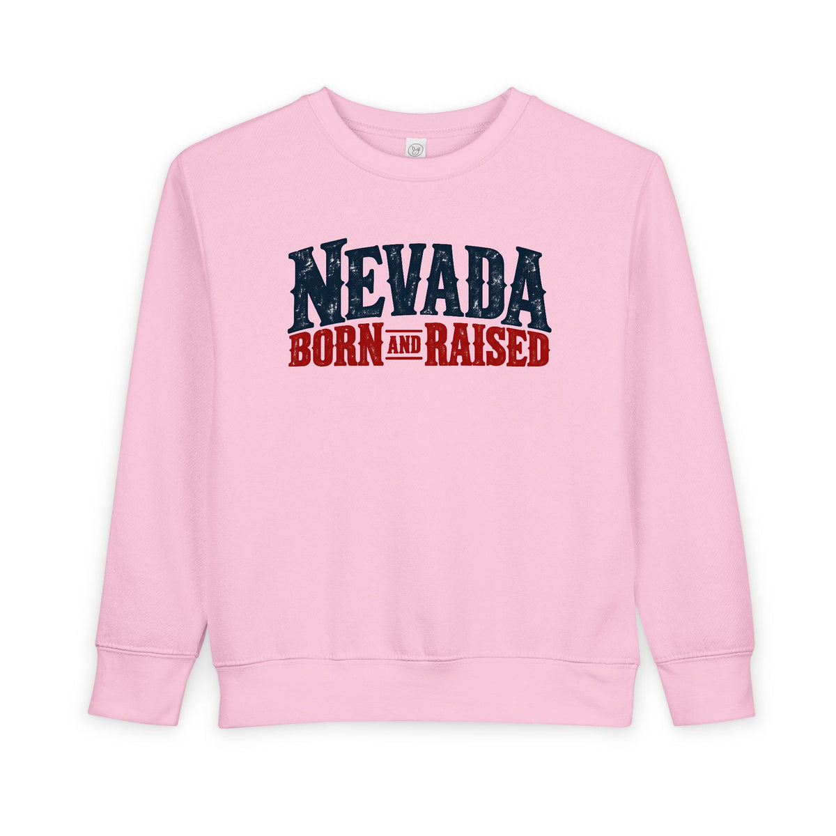 Nevada Born and Raised Classic Ranchwear Unisex Toddler Sweatshirt