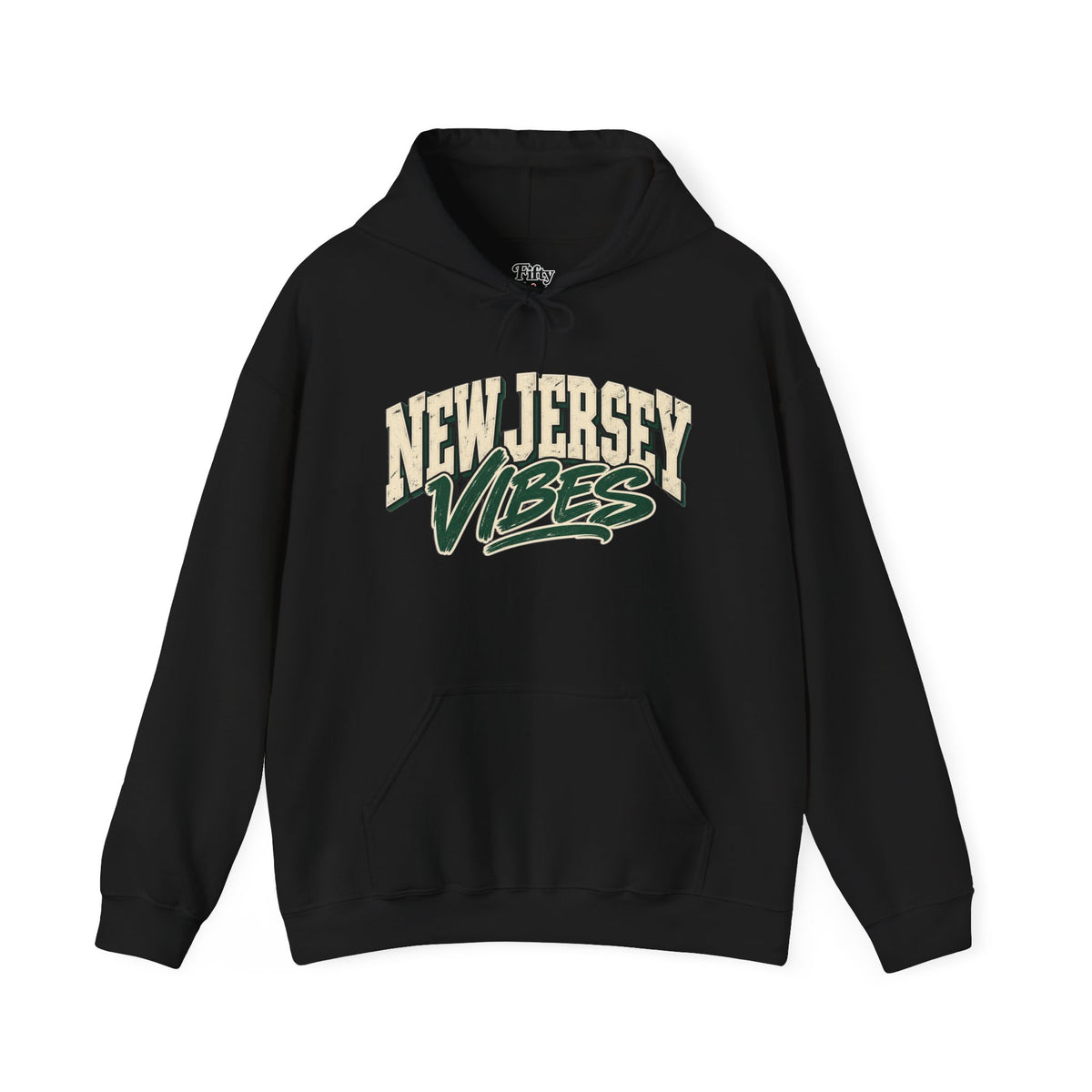 New Jersey Vibes Unisex Hoodie State Name Graphic