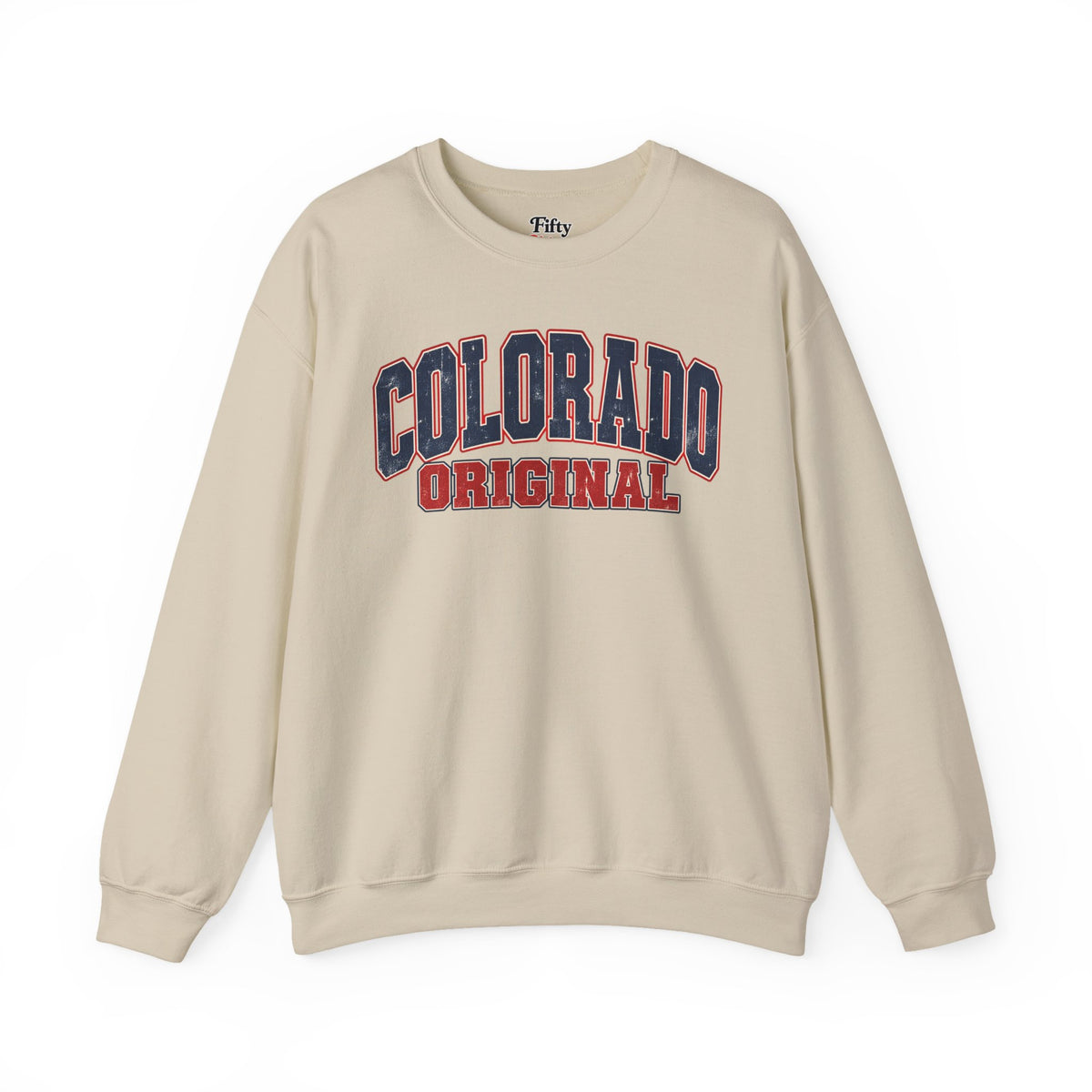 Colorado Original Unisex Crewneck Sweatshirt State Name Graphic