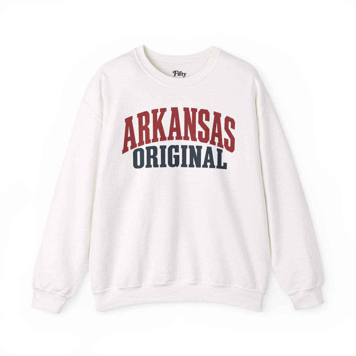 Arkansas Original Unisex Crewneck Sweatshirt State Name Graphic