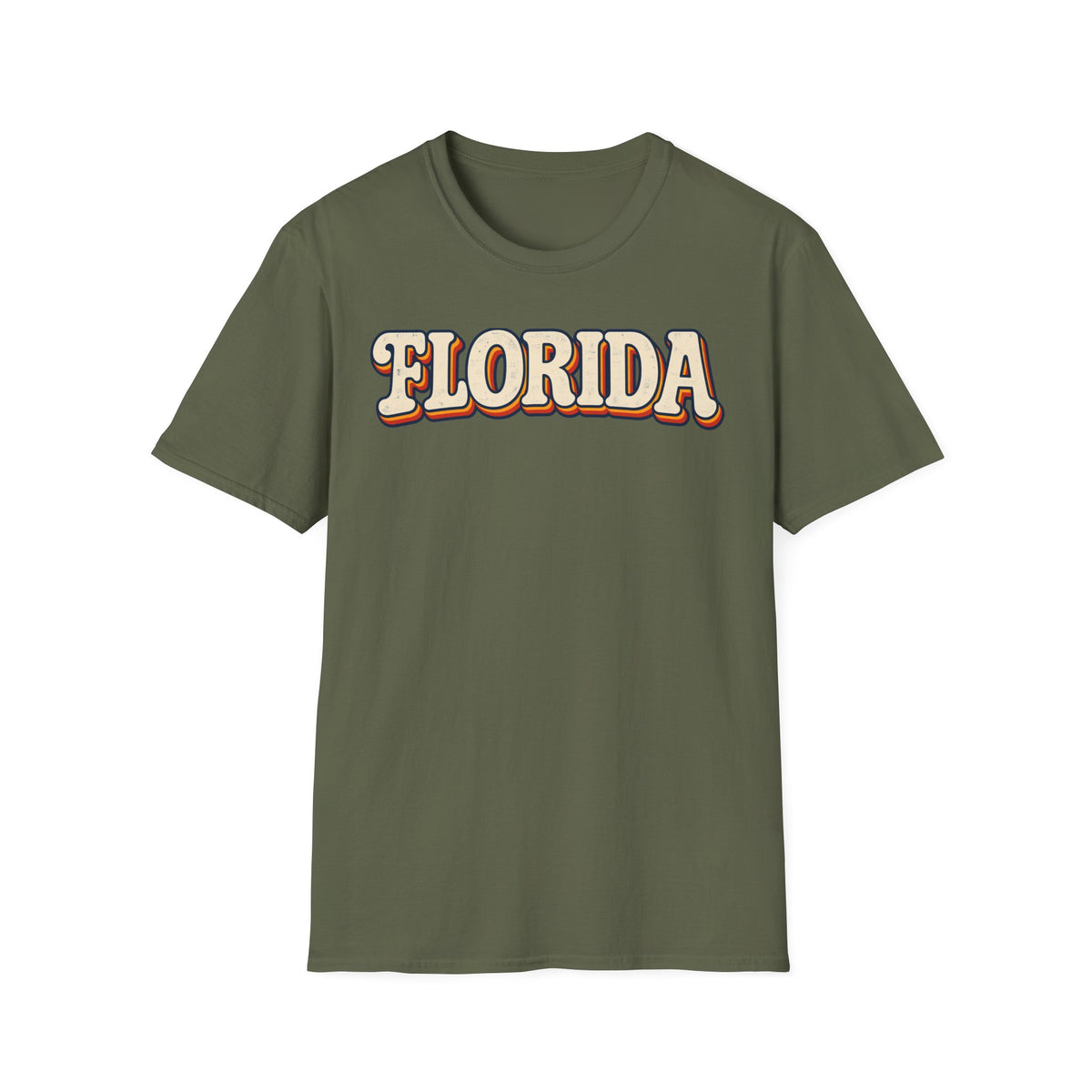 Florida Unisex Softstyle T Shirt State Name Graphic Tee