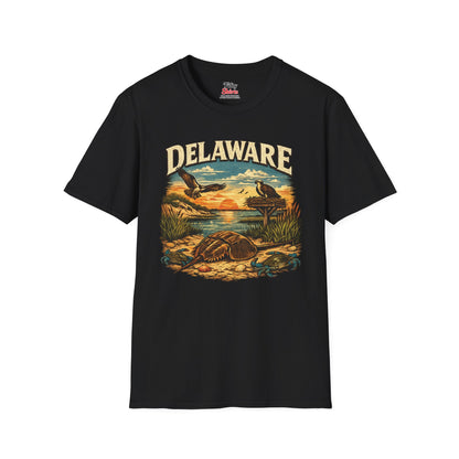 Delaware Wildlife Unisex Softstyle T Shirt State Pride Graphic Tee Collections FS03
