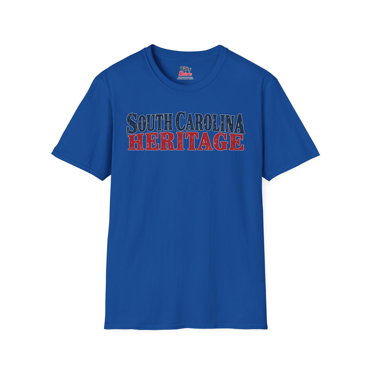 South Carolina Heritage Unisex Softstyle T Shirt State Name Graphic Tee