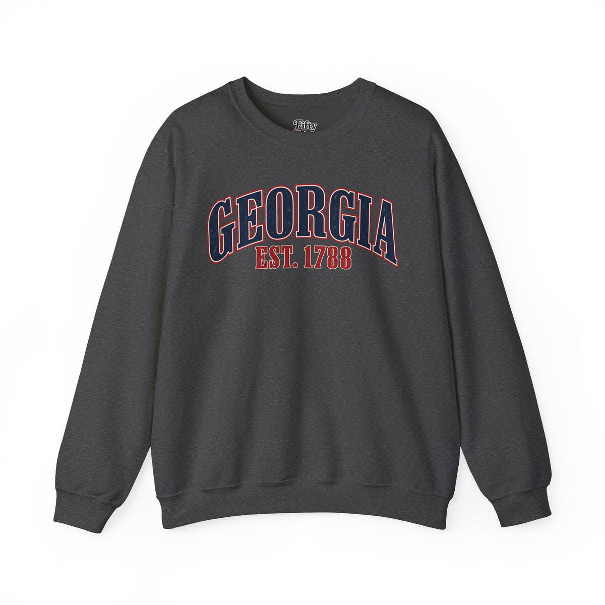Georgia EST 1788 Unisex Crewneck Sweatshirt State Name Graphic