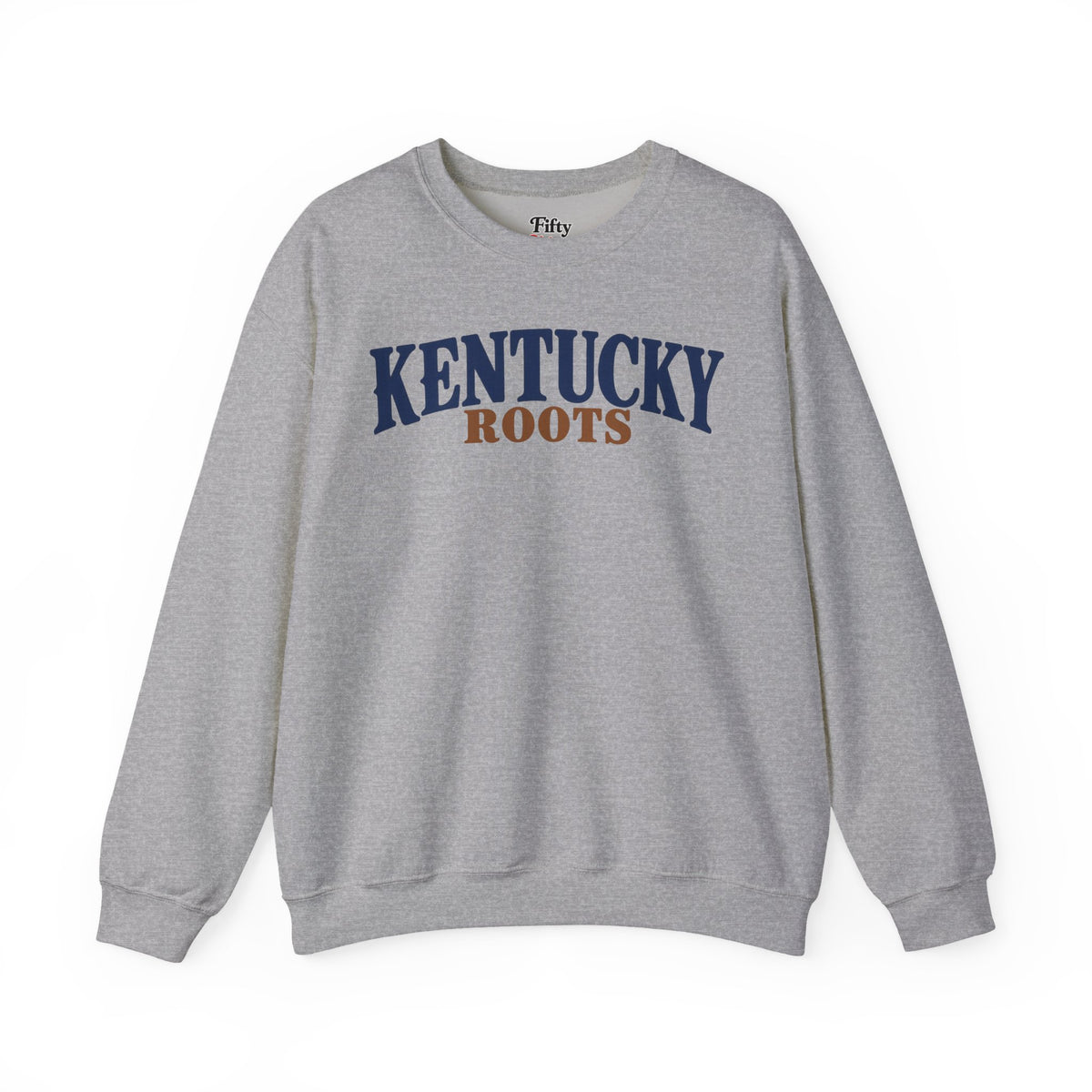 Kentucky Roots Unisex Crewneck Sweatshirt State Name Graphic