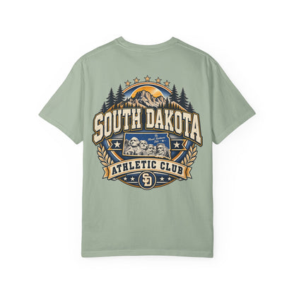 South Dakota Athletic Club Unisex Comfort Color 1717 Streetwear Graphic Tee