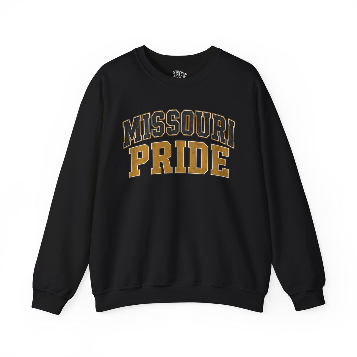 Missouri Pride Unisex Crewneck Sweatshirt State Name Graphic
