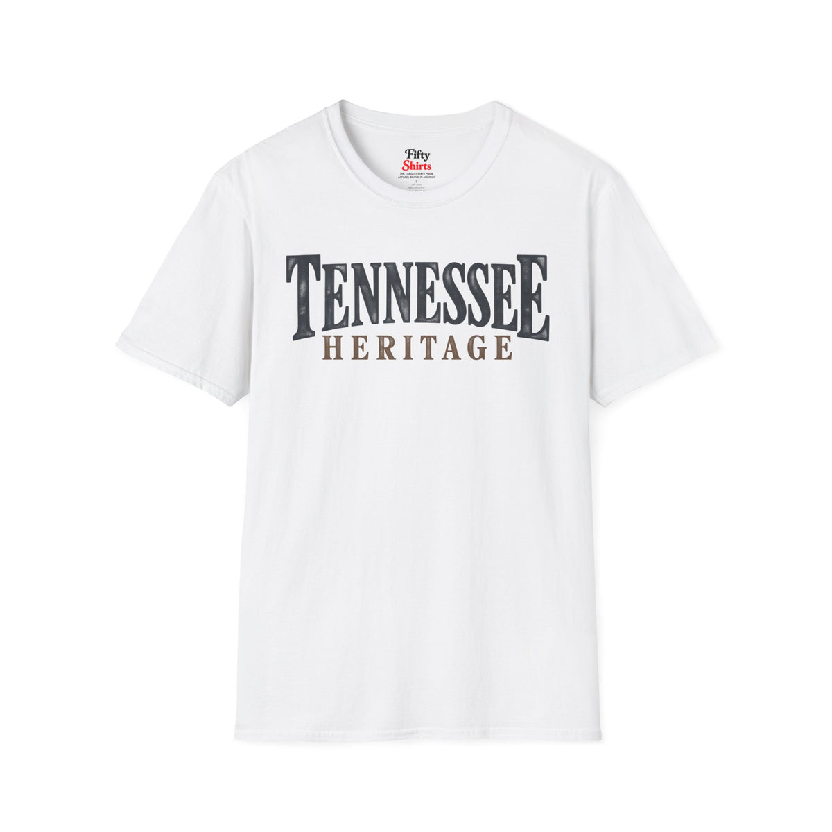 Tennessee Heritage Unisex Softstyle T Shirt State Name Graphic Tee