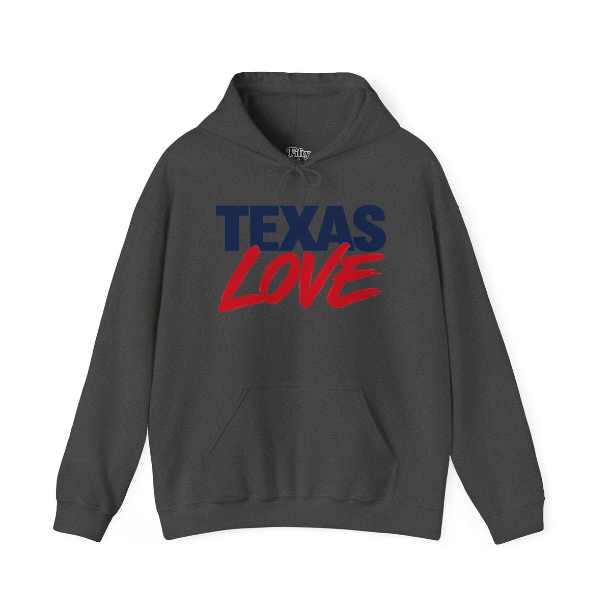 Texas Love Unisex Hoodie State Name Graphic