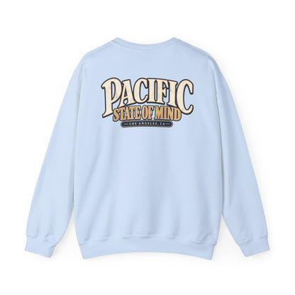 Pacific State Of Mind Los Angeles Unisex Crewneck Sweatshirt Graphic