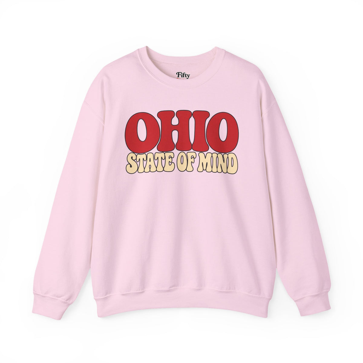 Ohio State Of Mind Unisex Crewneck Sweatshirt State Name Graphic