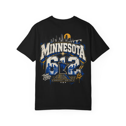 Minnesota 612 Unisex Comfort Color 1717 Streetwear Graphic Tee