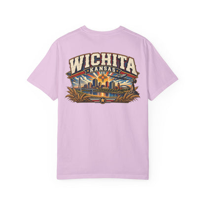 Wichita Kansas Unisex Comfort Color 1717 Streetwear Graphic Tee