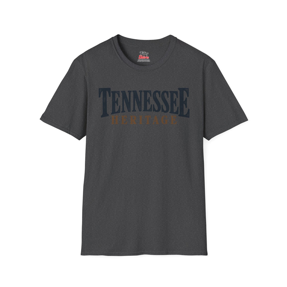 Tennessee Heritage Unisex Softstyle T Shirt State Name Graphic Tee