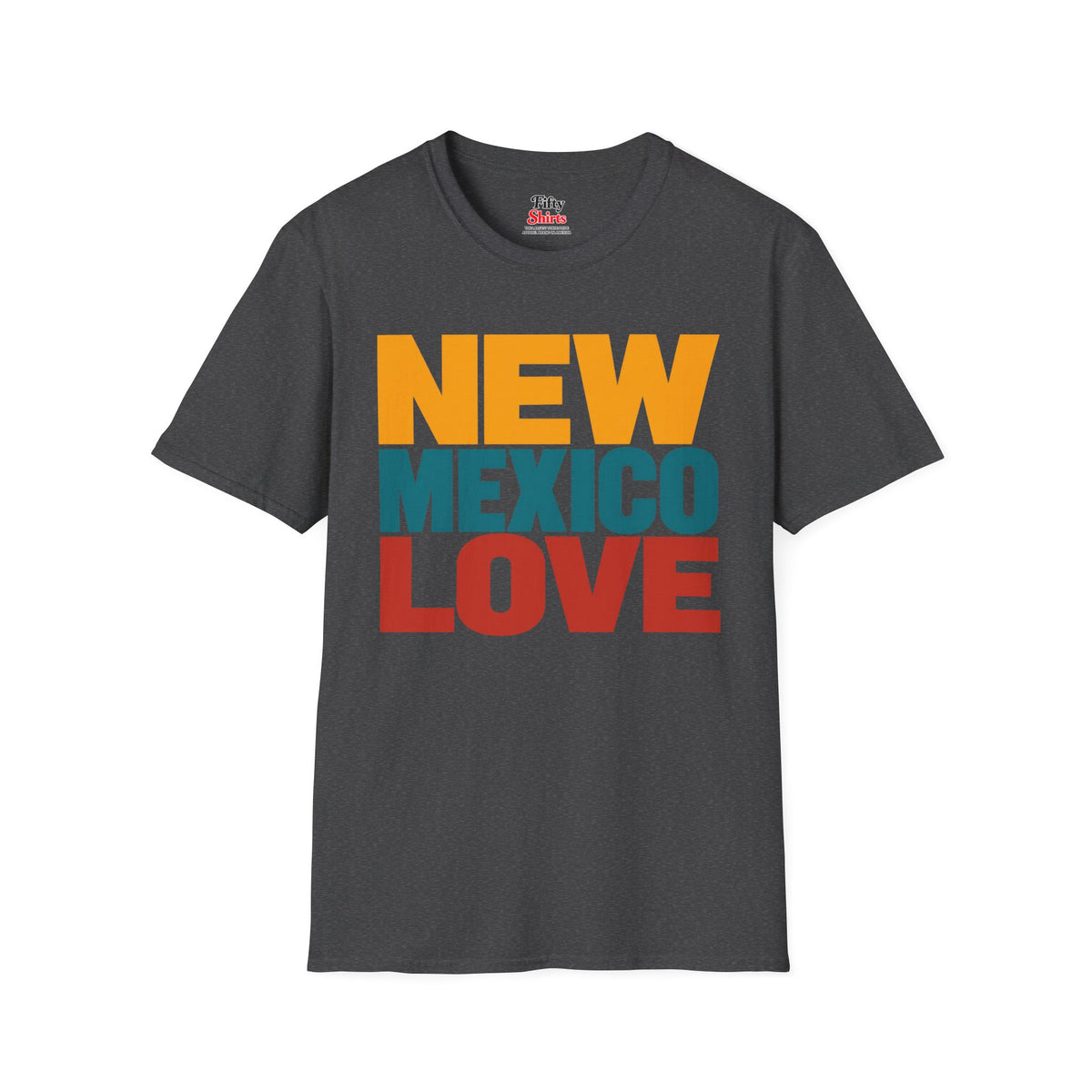 New Mexico Love Unisex Softstyle T Shirt State Name Graphic Tee