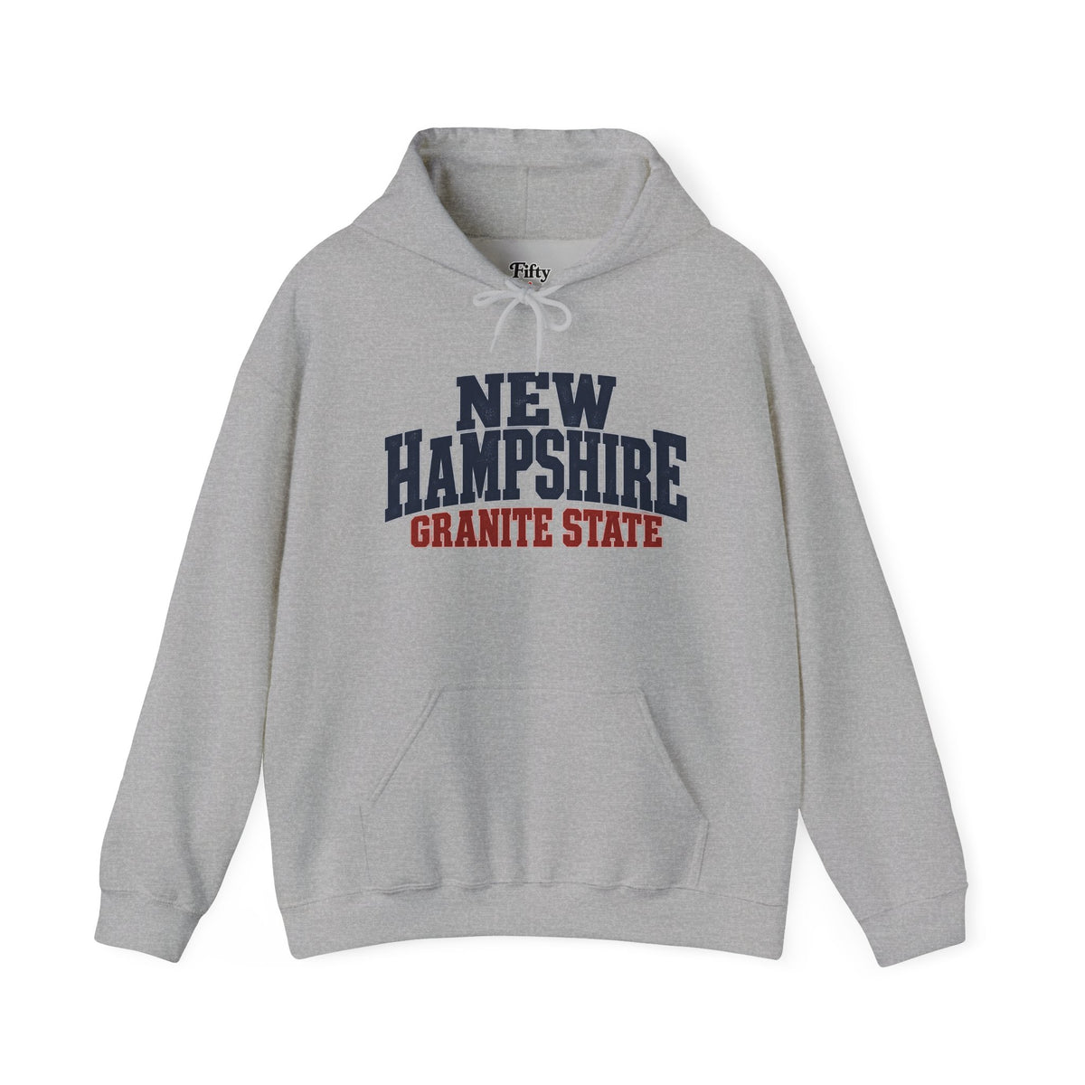 New Hampshire Granite State (1) Unisex Hoodie State Name Graphic