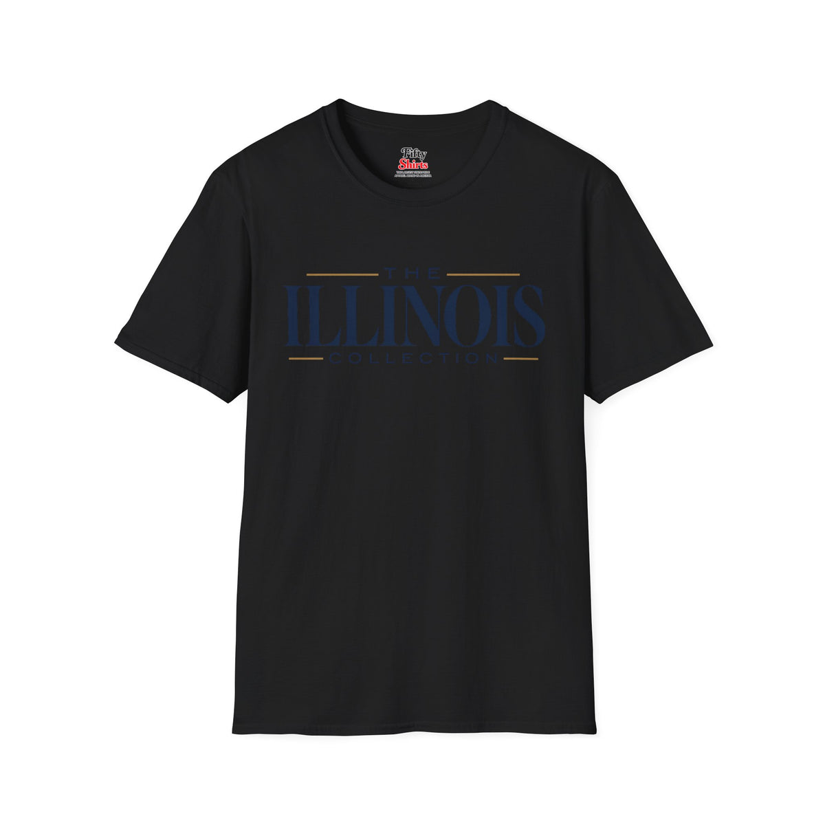 The Illinois Collection Unisex Softstyle T Shirt State Name Graphic Tee