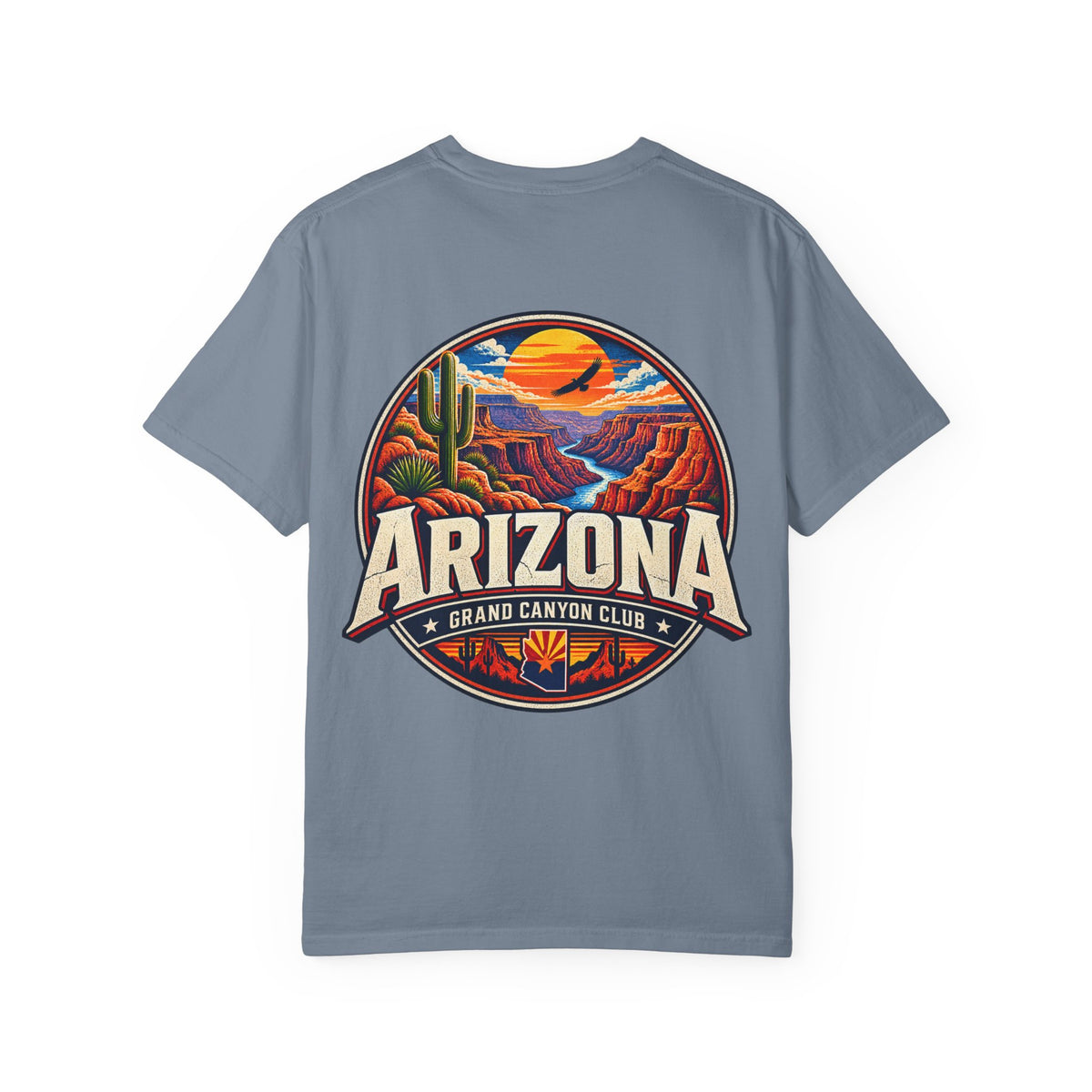 Arizona Grand Canyon Club  Unisex Comfort Color 1717 Streetwear Graphic Tee