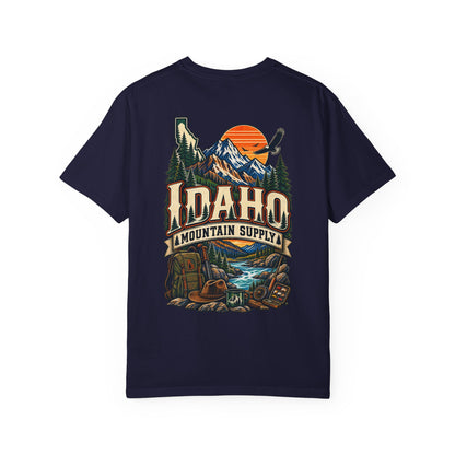Idaho Mountain Supply Unisex Comfort Color 1717 Streetwear Graphic Tee