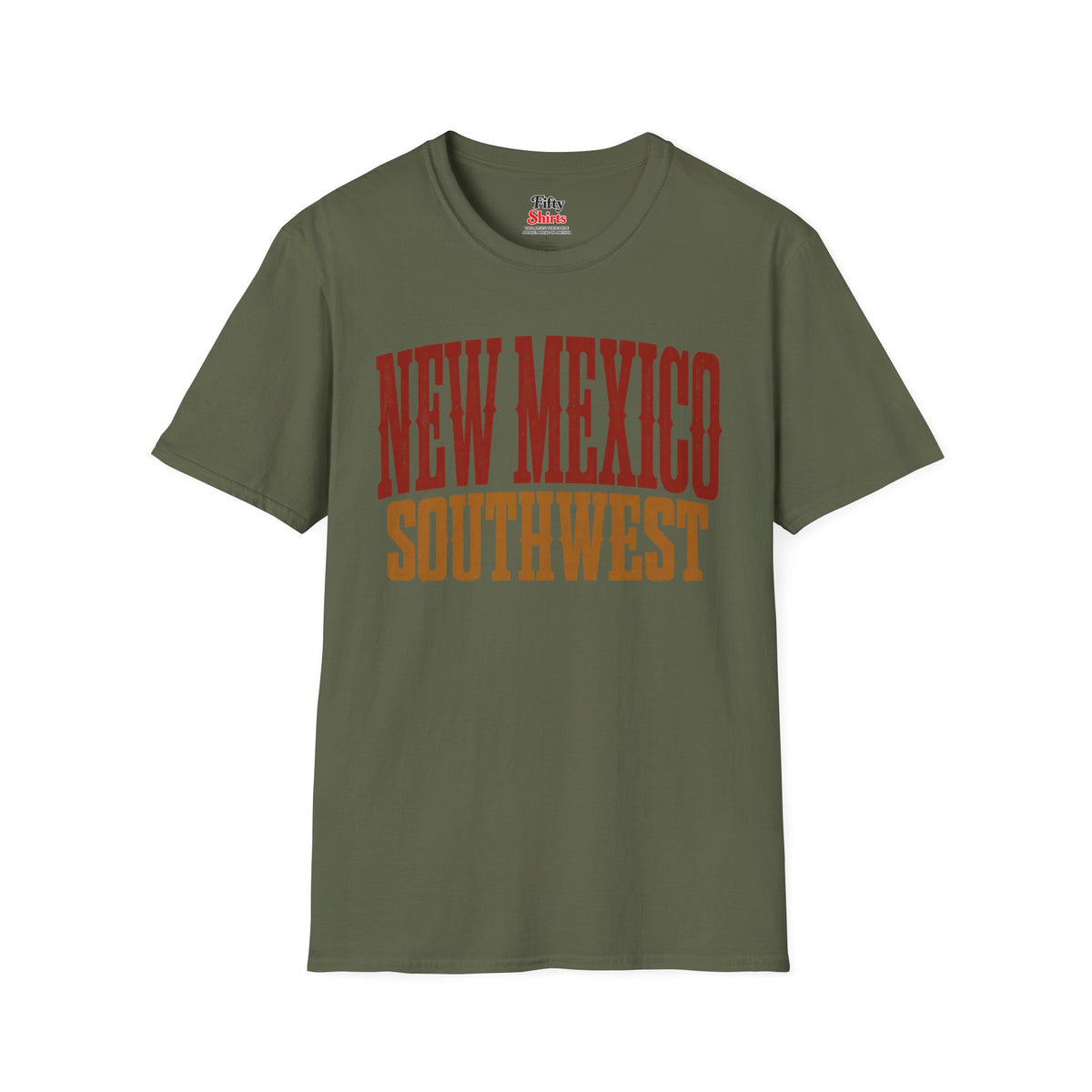 New Mexico Southwest Unisex Softstyle T Shirt State Name Graphic Tee