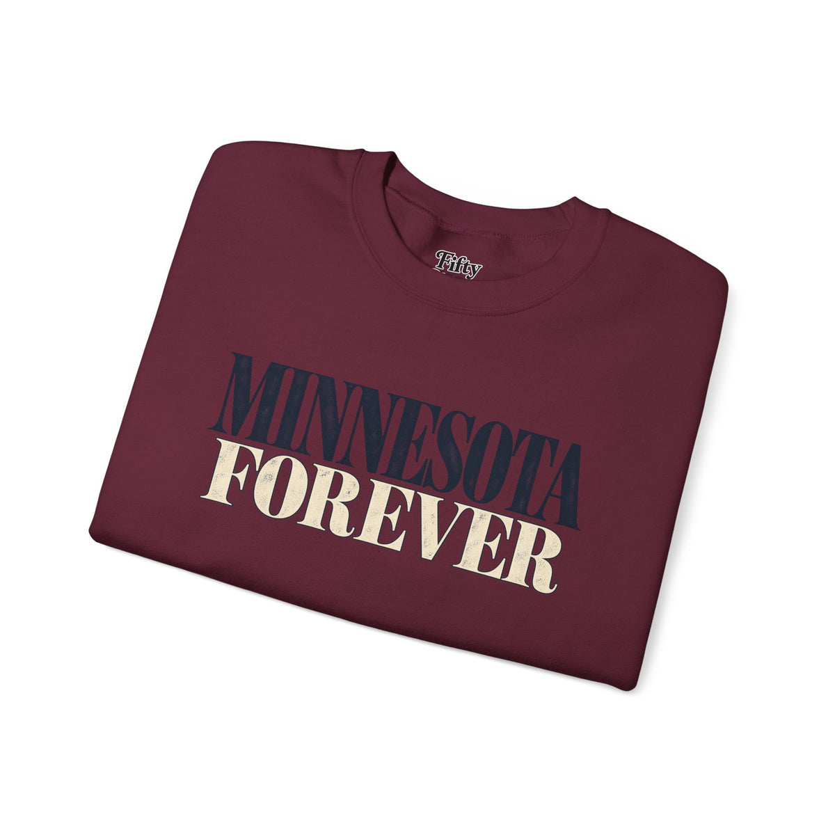 Minnesota Forever Unisex Crewneck Sweatshirt State Name Graphic
