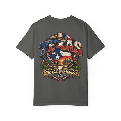 Texas Street Legacy Unisex Comfort Color 1717 Streetwear Graphic Tee