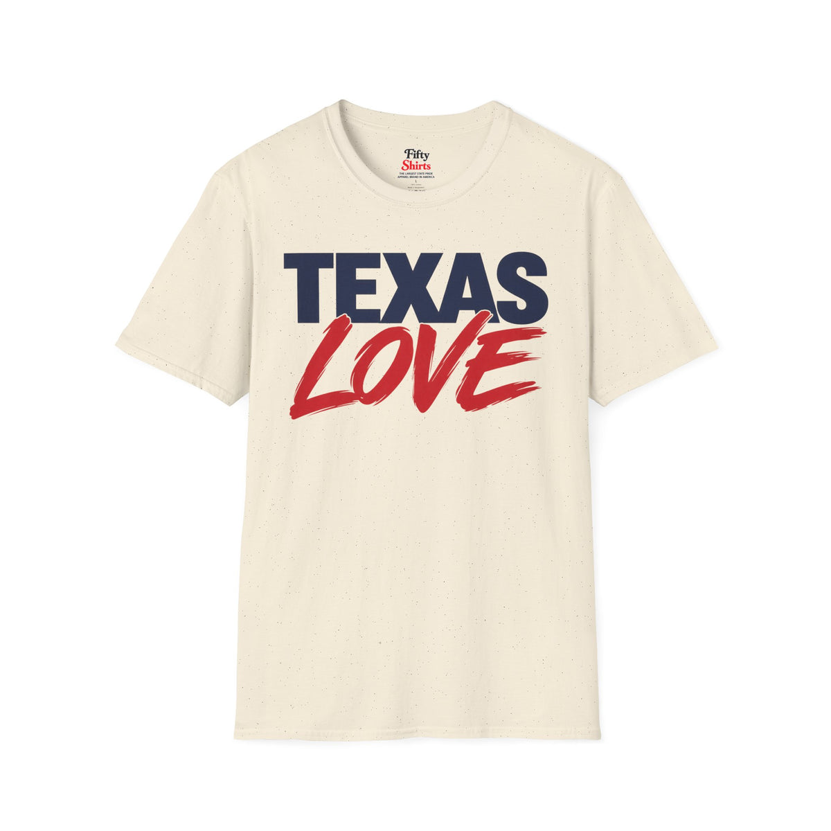 Texas Love Unisex Softstyle T Shirt State Name Graphic Tee