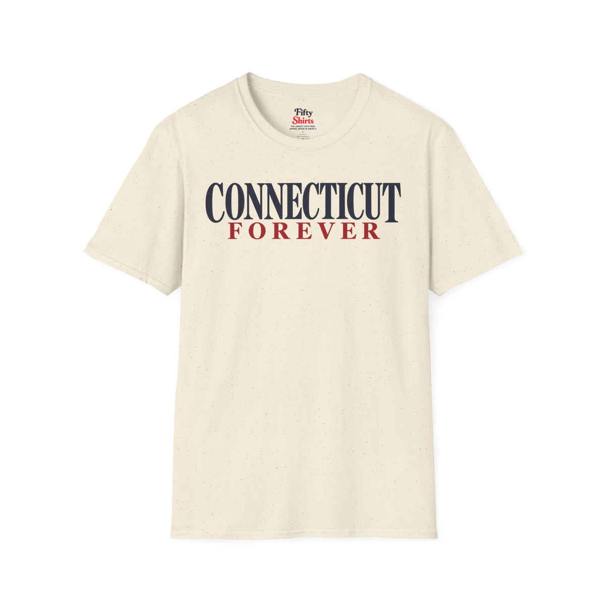 Connecticut Forever Unisex Softstyle T Shirt State Name Graphic Tee