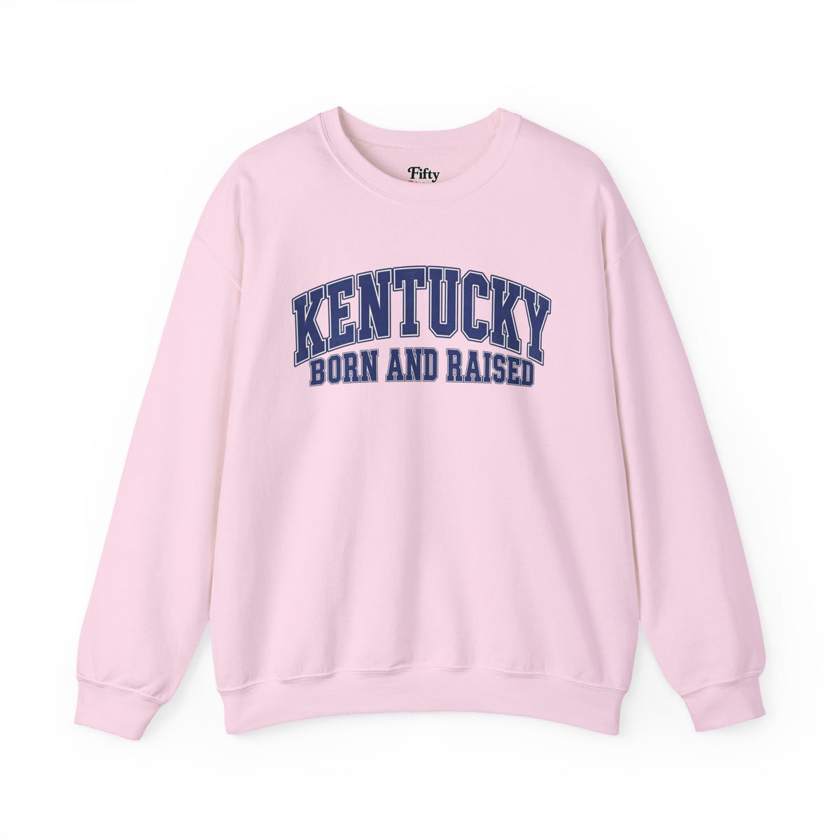 Kentucky Born and Raised Classic Collegiate Unisex Sweatshirt Graphic