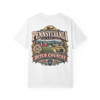 Pennsylvania Dutch Country Unisex Comfort Color 1717 Streetwear Graphic Tee