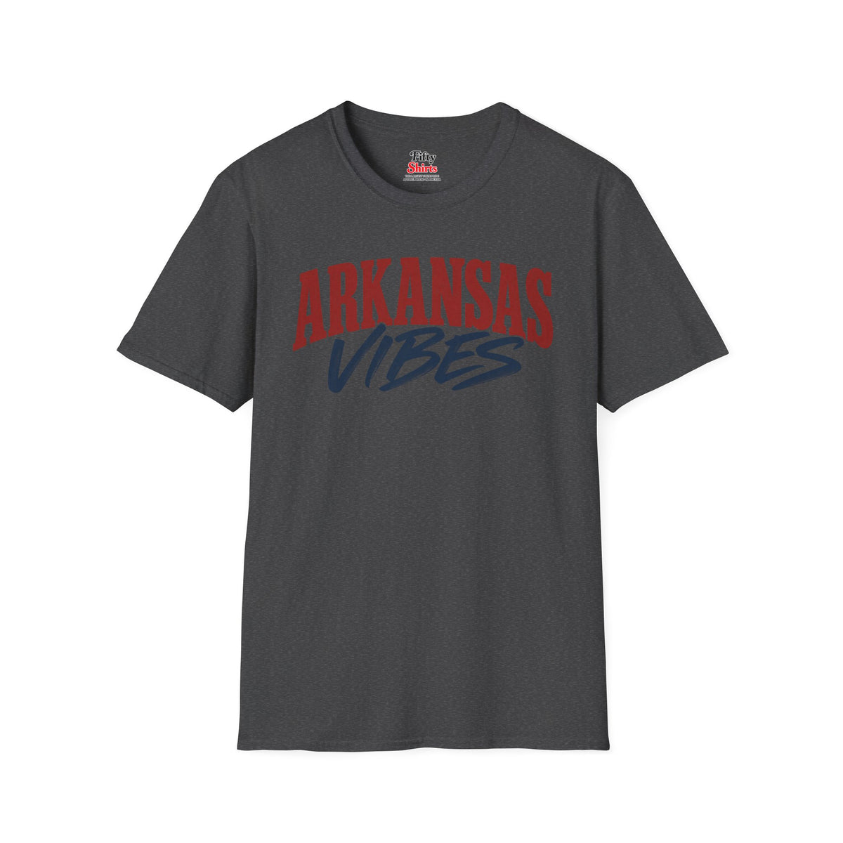 Arkansas Vibes Unisex Softstyle T Shirt State Name Graphic Tee