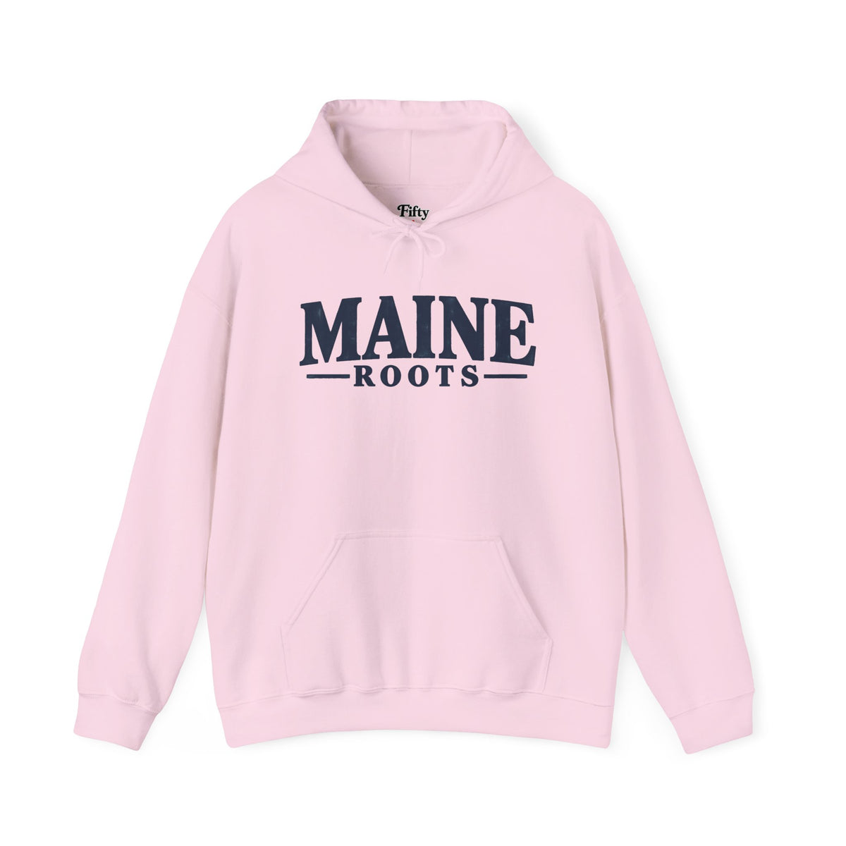 Maine Roots Unisex Hoodie State Name Graphic