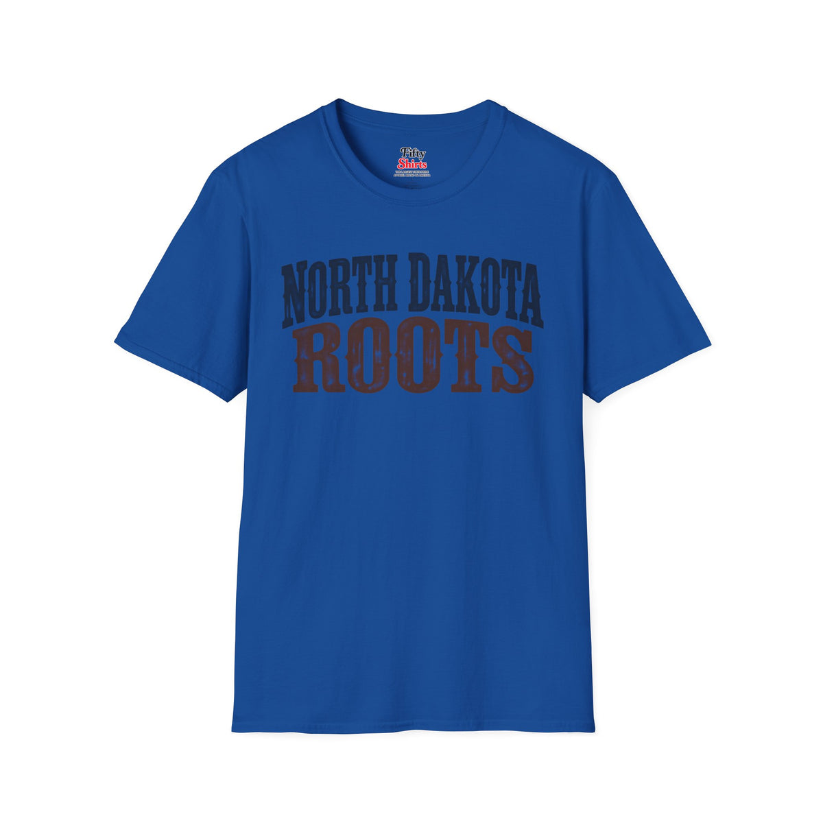 North Dakota Roots Unisex Softstyle T Shirt State Name Graphic Tee