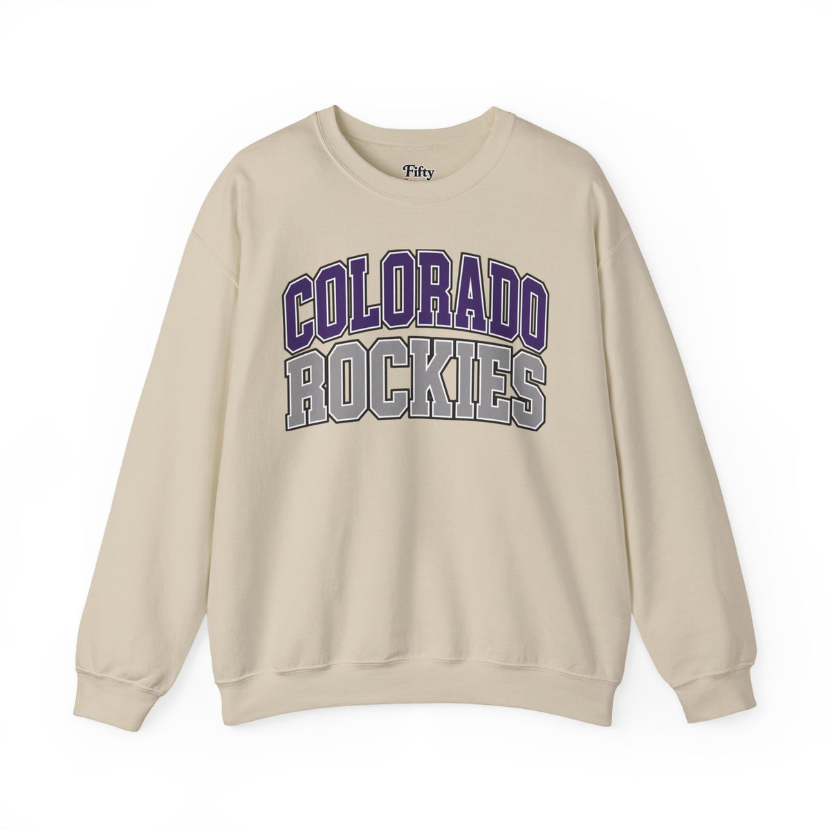 Colorado Rockies Unisex Crewneck Sweatshirt State Name Graphic