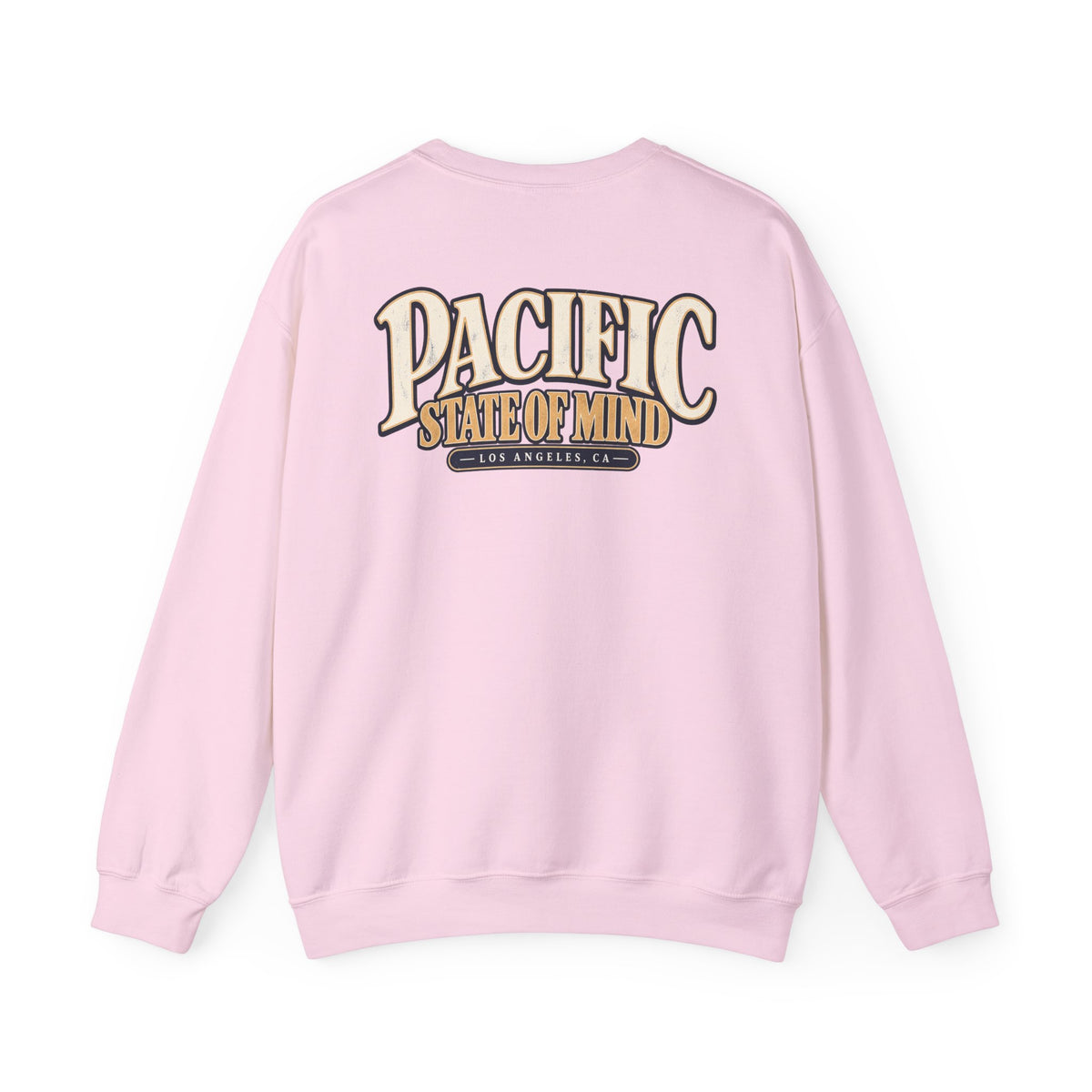 Pacific State Of Mind Los Angeles Unisex Crewneck Sweatshirt Graphic