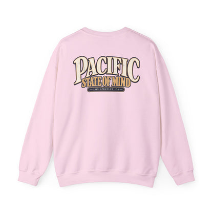 Pacific State Of Mind Los Angeles Unisex Crewneck Sweatshirt Graphic