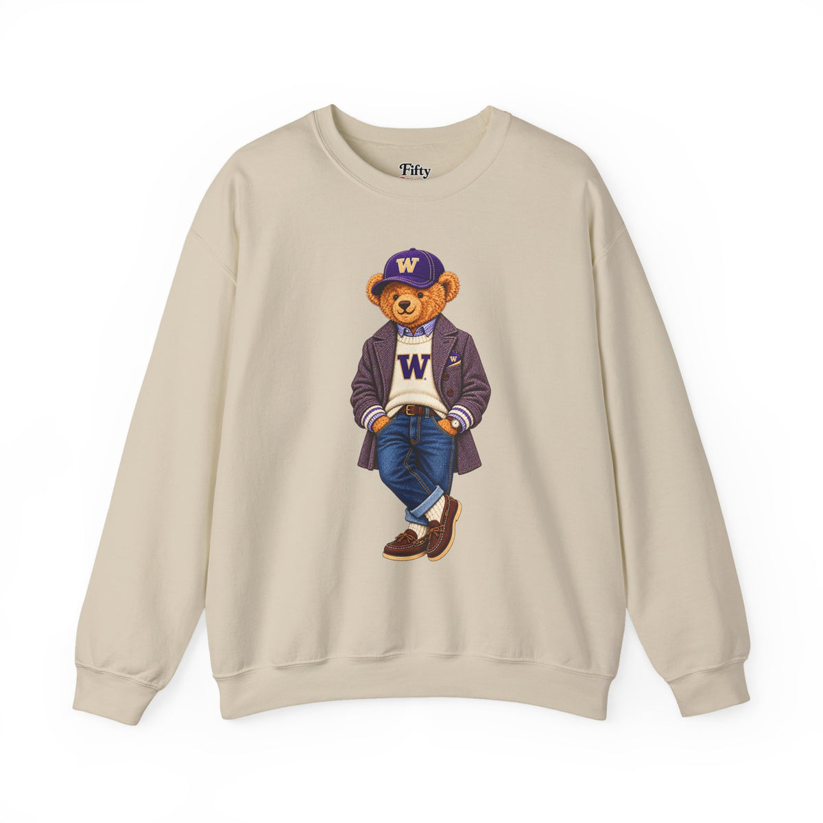 Washington - Game Day Teddy Bear Sweatshirt