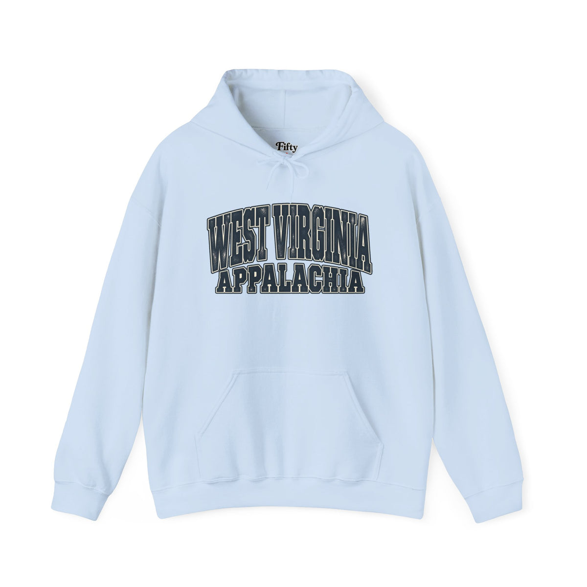 West Virginia Appalachia Unisex Hoodie State Name Graphic
