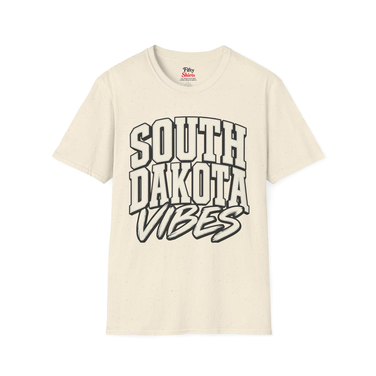 South Dakota Vibes Unisex Softstyle T Shirt State Name Graphic Tee