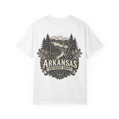 Arkansas Southern Roots Unisex Comfort Color 1717 Streetwear Graphic Tee