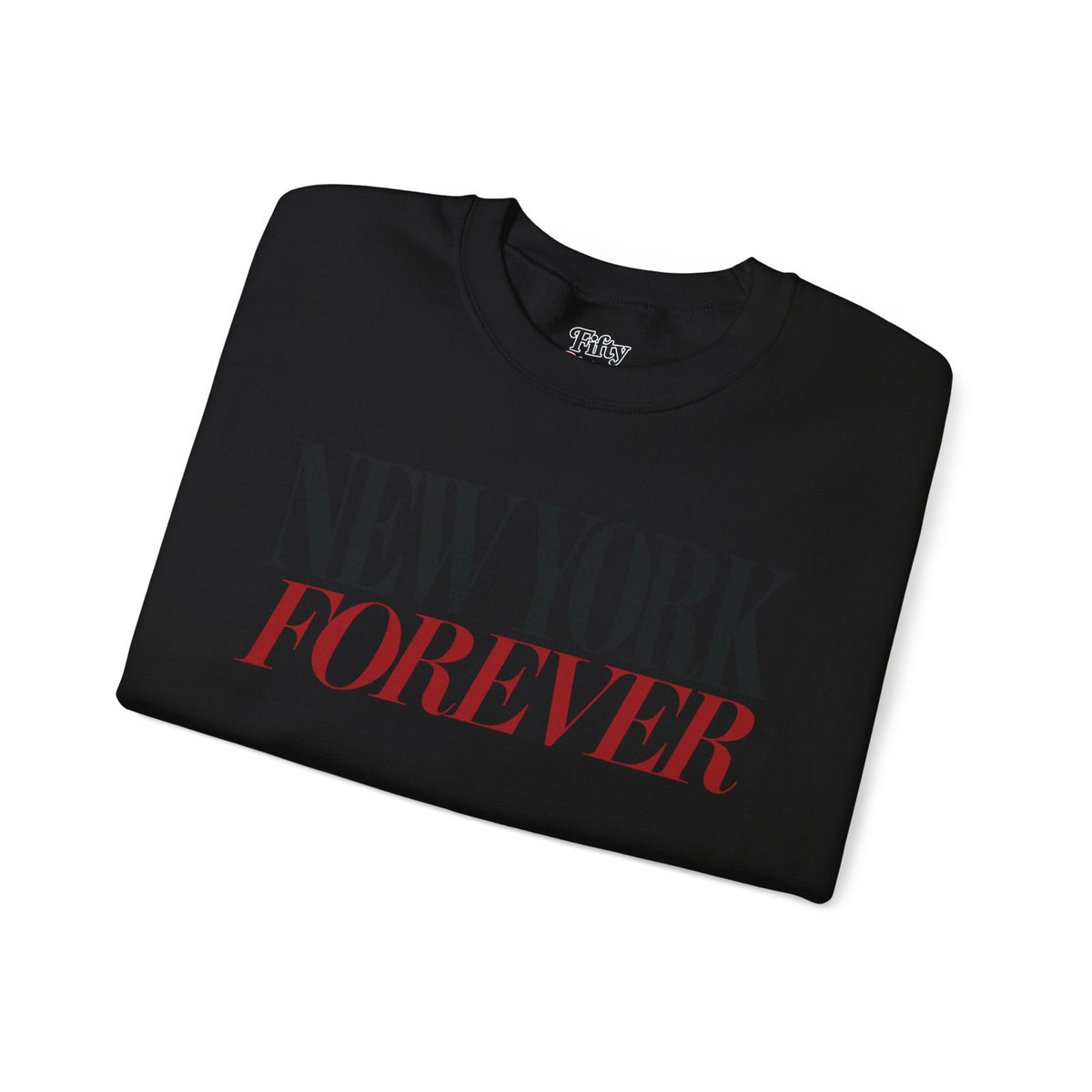 New York Forever Unisex Crewneck Sweatshirt State Name Graphic