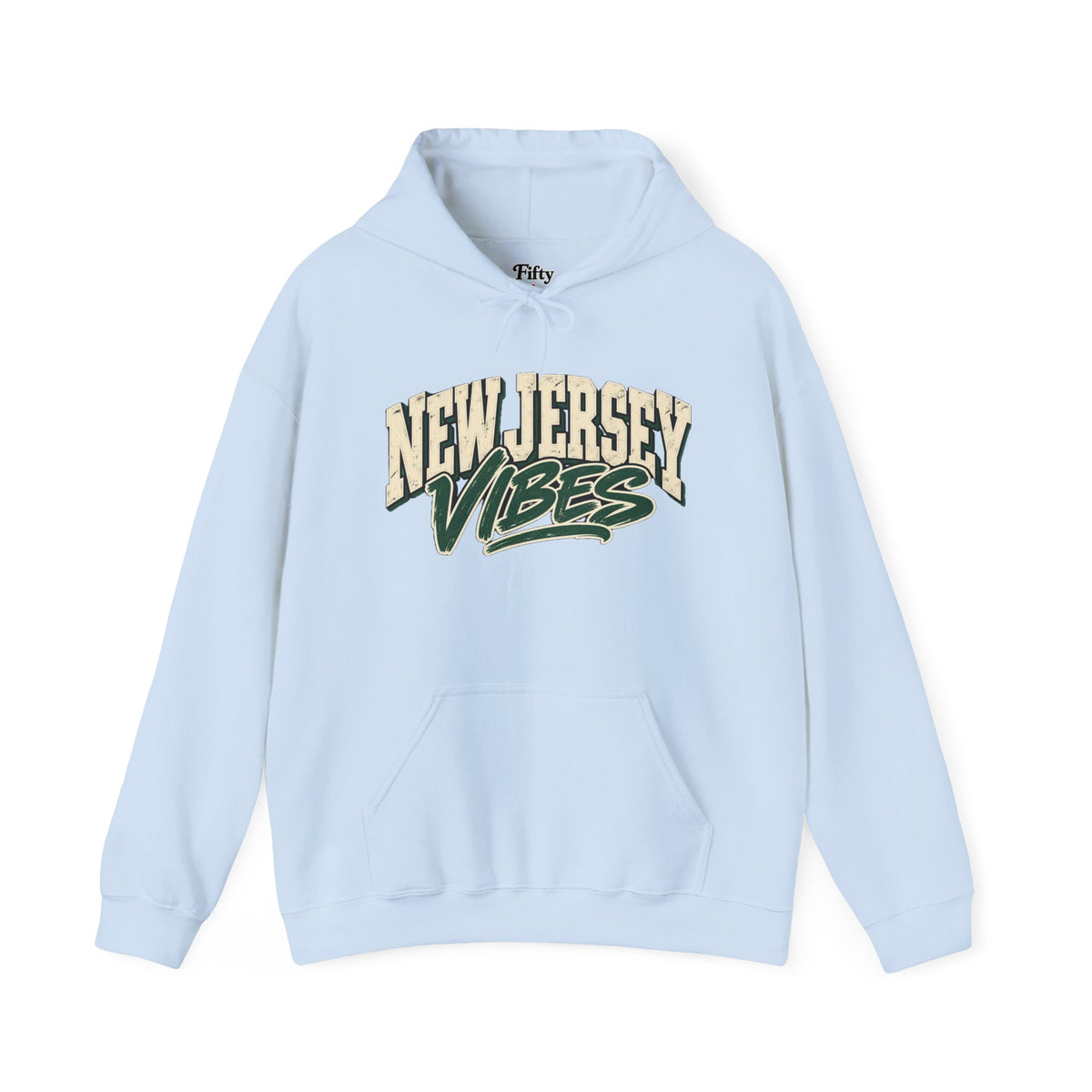New Jersey Vibes Unisex Hoodie State Name Graphic