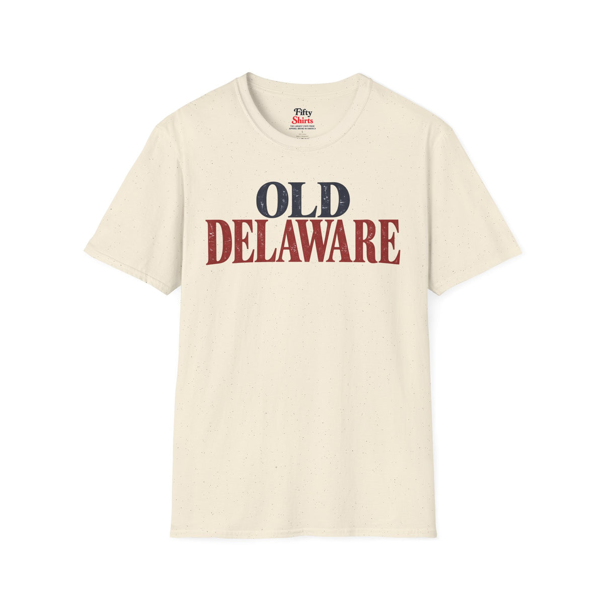 Old Delaware Unisex Softstyle T Shirt State Name Graphic Tee